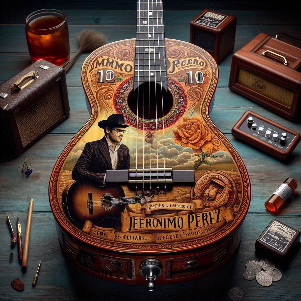 Jeronimo Perez Guitar Number 120 Psadio Guitares 2015