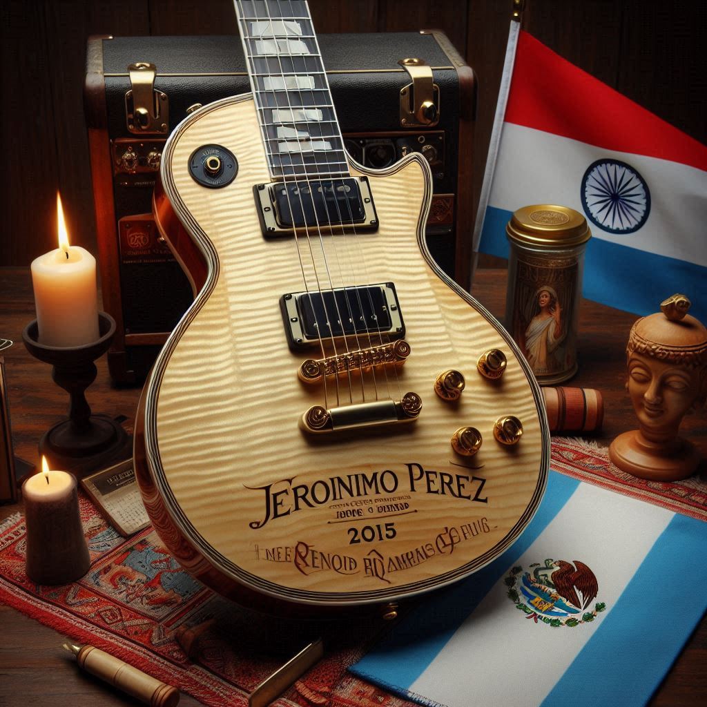 Jeronimo Perez Guitar Number 120 Psadio Guitares 2015